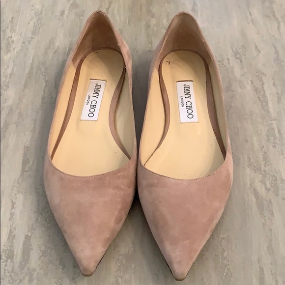 Jimmy Choo Shoes - Jimmy Choo pointed toe love flats